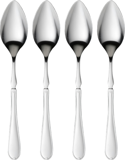 SALUS 佐藤金屬 LA MONE餐具 葡萄柚匙, 4支, 銀色