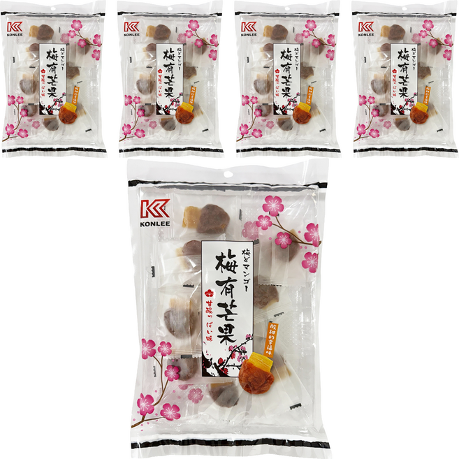KONLEE 康利 梅有芒果, 5個, 80g