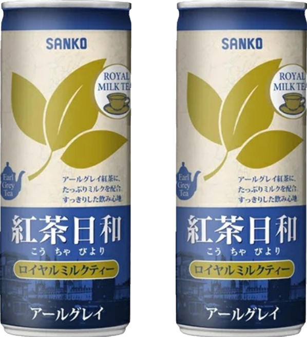 日本 SANKO 紅茶日和 皇家奶茶, 250ml, 2個