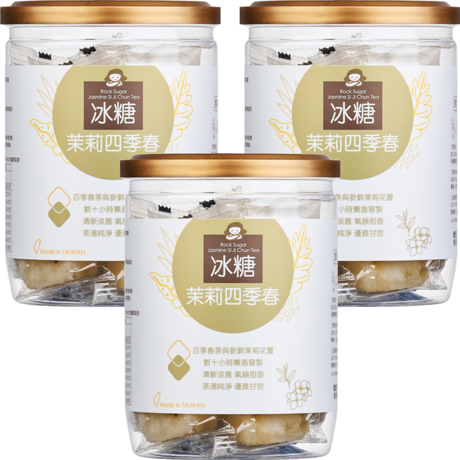 蜜思朵 冰糖茉莉四季春, 17g, 12入, 3罐