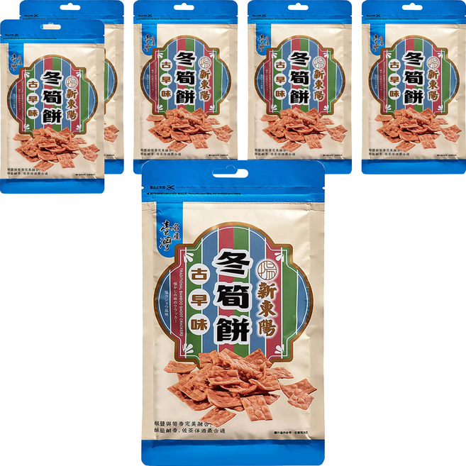 新東陽 古早味冬筍餅, 100g, 6個