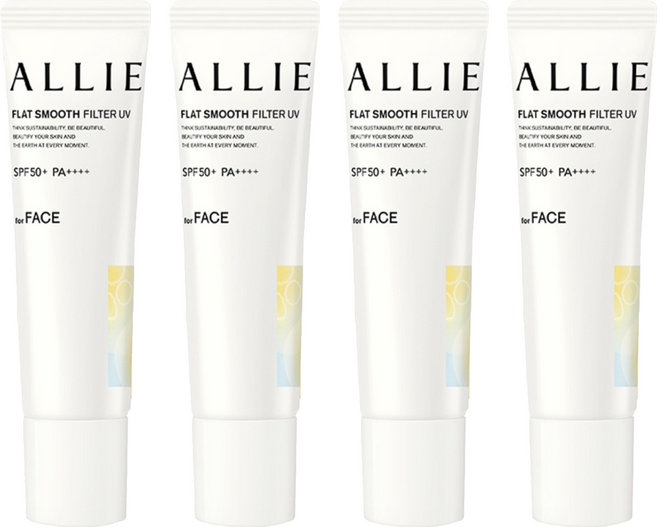 Kanebo 佳麗寶 ALLIE 台灣公司貨 持采濾鏡修妍UV防曬乳 SPF50+ PA++++, 30g, 4條