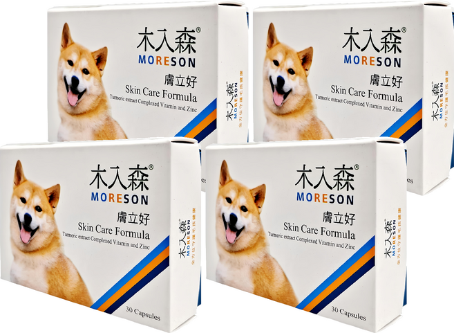 木入森 膚立好保健膠囊 穩定膚況 緩解體味, 30顆, 4盒, 皮膚/毛髮