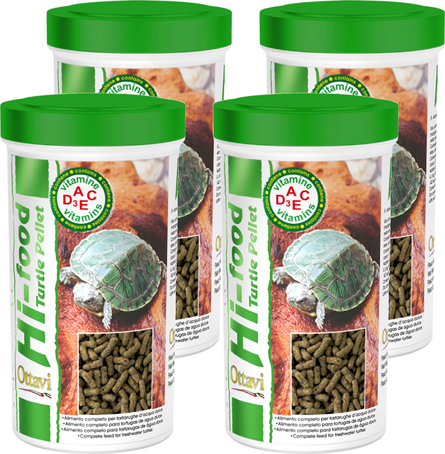 Ottavi 歐特 水龜顆粒 成龜, 75g, 4罐