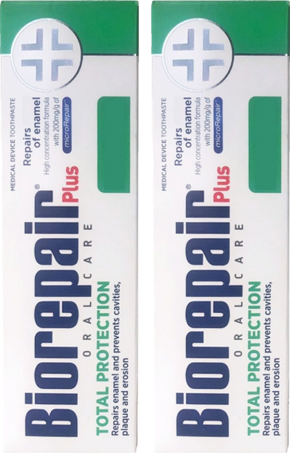 Biorepair 貝利達 全效加強型牙膏 平行輸入 款式隨機, 2個, 75ml