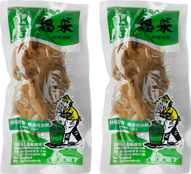 公館鄉農會 切片福菜, 2個, 150g