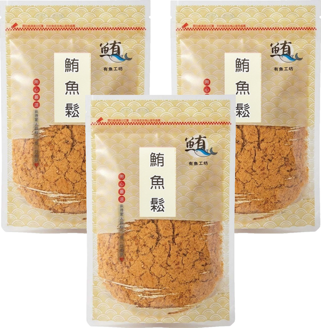 Huikun Firm 蕙坤有魚 鮪魚鬆, 100g, 3個