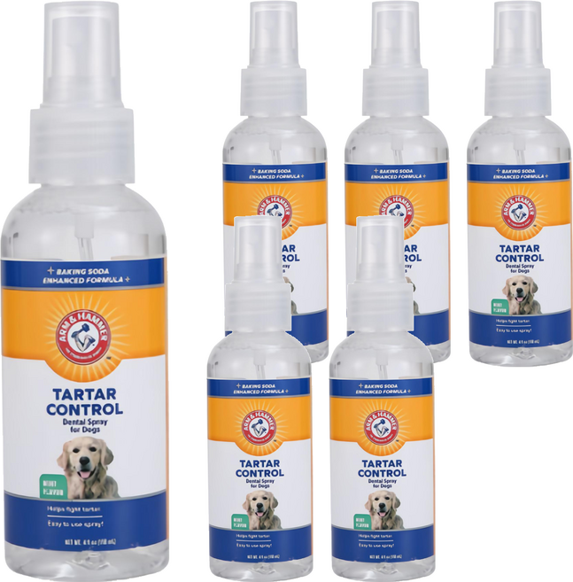 ARM&HAMMER 犬用口腔噴劑 齒垢清除, 118ml, 6瓶
