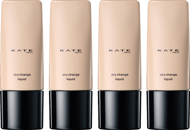 KATE 凱婷 極輕感持久粉底液 25ml, 00, 4個