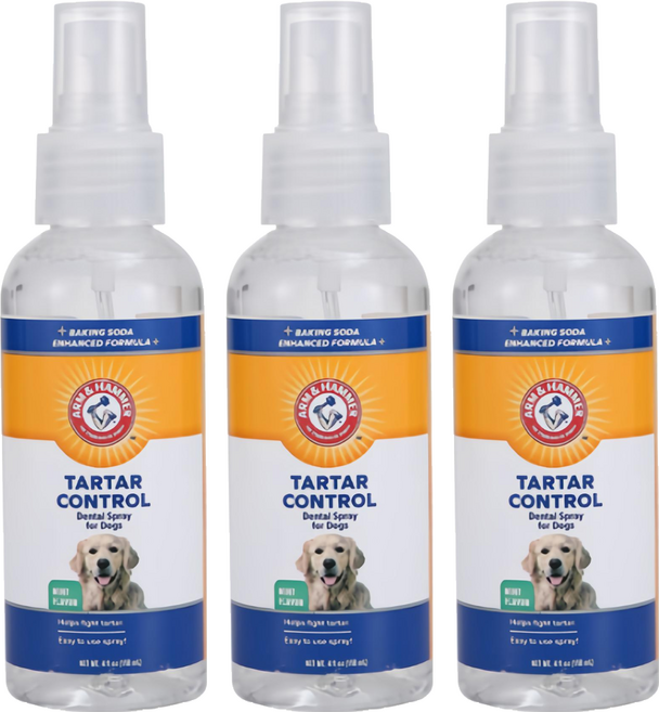 ARM&HAMMER 犬用口腔噴劑 齒垢清除, 118ml, 3瓶
