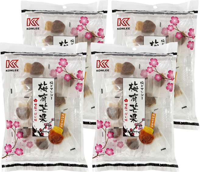 KONLEE 康利 梅有芒果, 4個, 80g