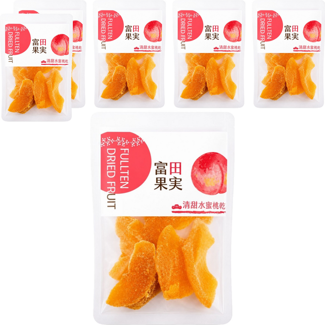 FULL TEN 富田 清甜水蜜桃, 6個, 60g