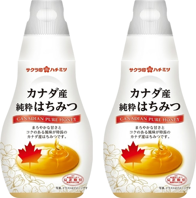Sakura Honey 純粹蜂蜜 加拿大產, 145g, 2個