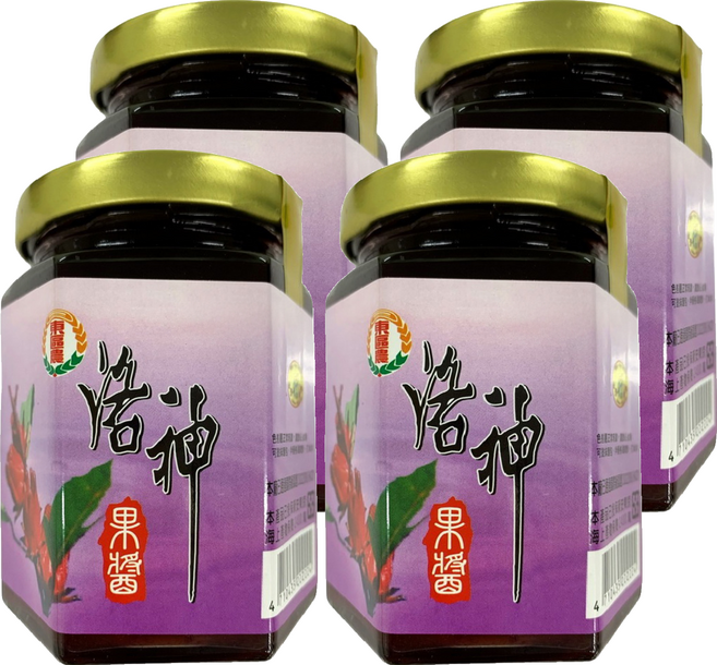 台東地區農會 洛神果醬, 230g, 4罐