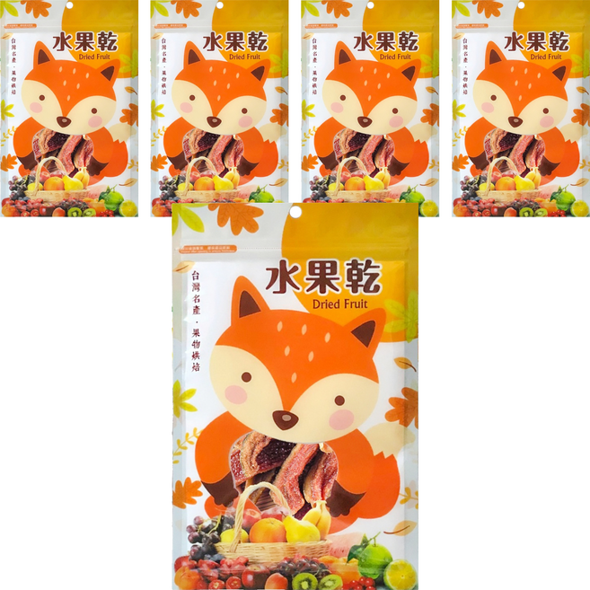 Sweet Garden 甜園 紅心芭樂乾, 120g, 5個