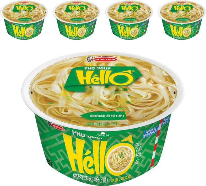 AceCOOK HELLO 雞肉味河粉 湯, 5個