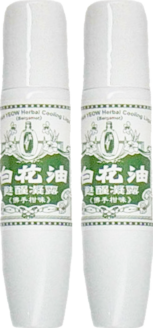 白花油 甦醒凝露 12歲以上, 佛手柑味, 15ml, 2瓶