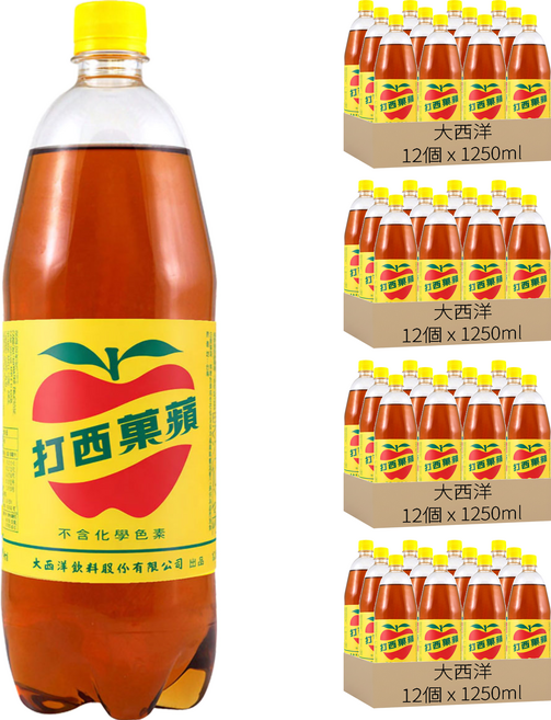 APPLE SIDRA 蘋菓西打, 48個, 1250ml