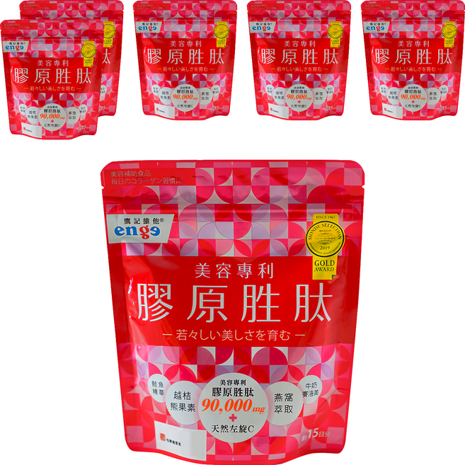 enge 鷹記維他 膠原胜肽, 120g, 6包