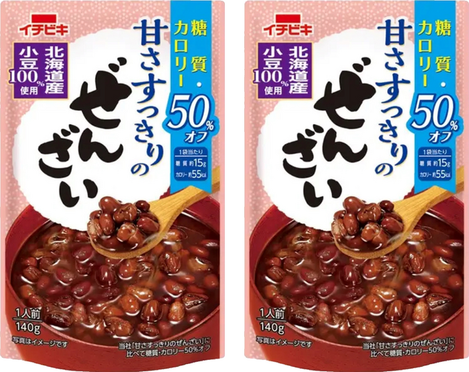 ICHIBIKI 一引 日本北海道紅豆湯, 140g, 2個