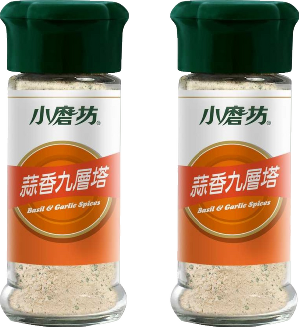 小磨坊 蒜香九層塔, 34g, 2個