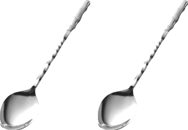 SALUS 佐藤金屬 午茶匙系列 瑪格麗特, 銀色, 2支