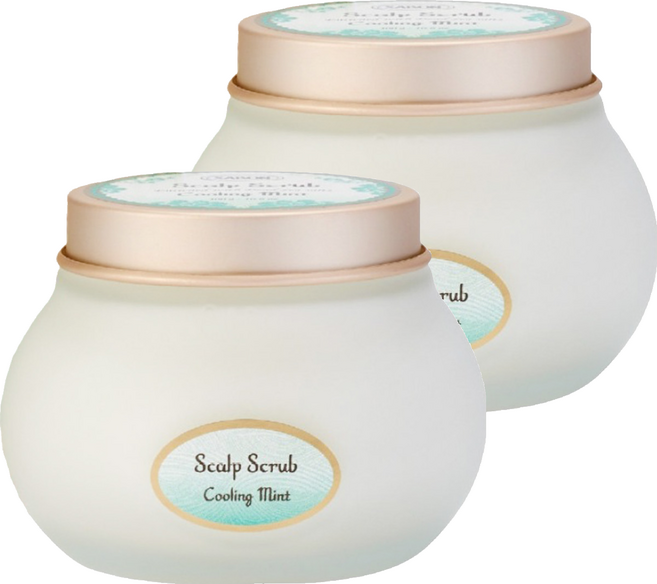 SABON 沁心薄荷死海鹽頭皮磨砂膏, 2個, 300g