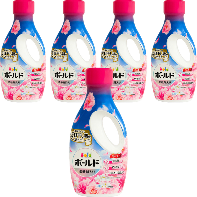 Bold 超濃縮洗衣精 濃郁花香, 5個, 680g