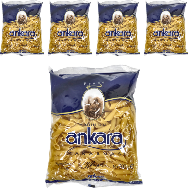 Nuh'un Ankara 義大利麵 筆尖麵, 500g, 5包