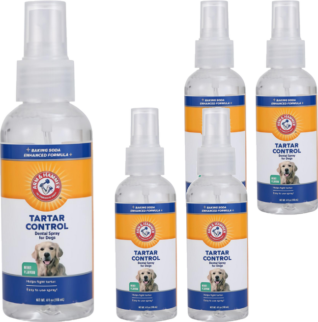 ARM&HAMMER 犬用口腔噴劑 齒垢清除, 118ml, 5瓶