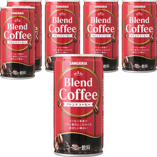SANGARIA Blend 咖啡, 185ml, 6個