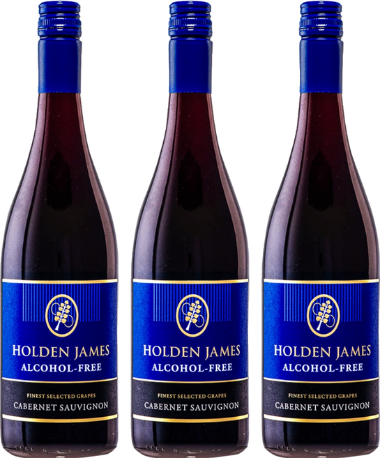 HOLDEN JAMES 詹姆斯 卡本內無酒精風味飲, 750ml, 3個