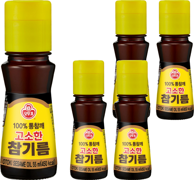 OTOKI 不倒翁 芝麻油, 5個, 55ml