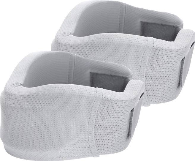 冰絲透氣護頸頸枕, 2個, 灰色