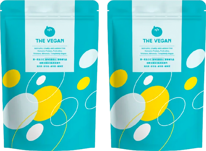 THE VEGAN 樂維根 植物優蛋白 咖啡-1KG, 1kg, 2包