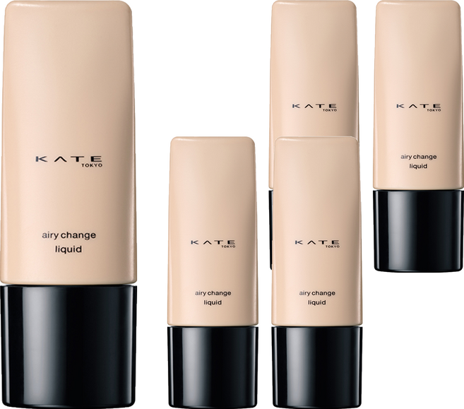 KATE 凱婷 極輕感持久粉底液 25ml, 01, 5個