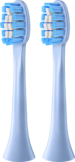 FLYCO 飛科 護齦刷頭 冰晶藍, TH01-IB, 2個
