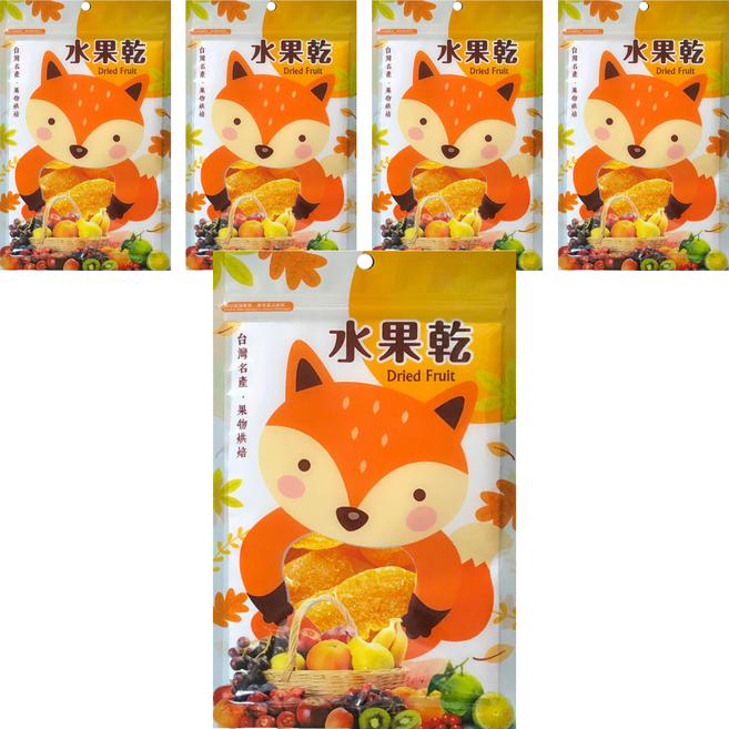 甜園 水蜜桃乾, 150g, 5個