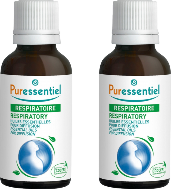 Puressentiel 璞萃 E 18 呼吸芬多精 森氧健康複方精油, 2個, 30ml