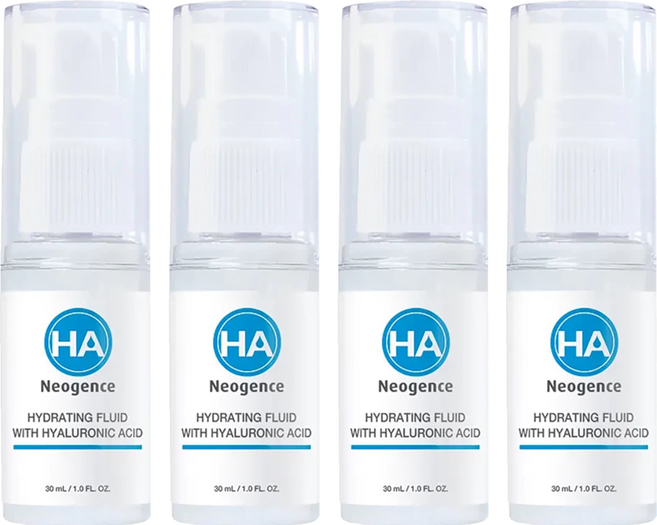 Neogence 霓淨思 玻尿酸保濕滲透乳液, 30ml, 4瓶