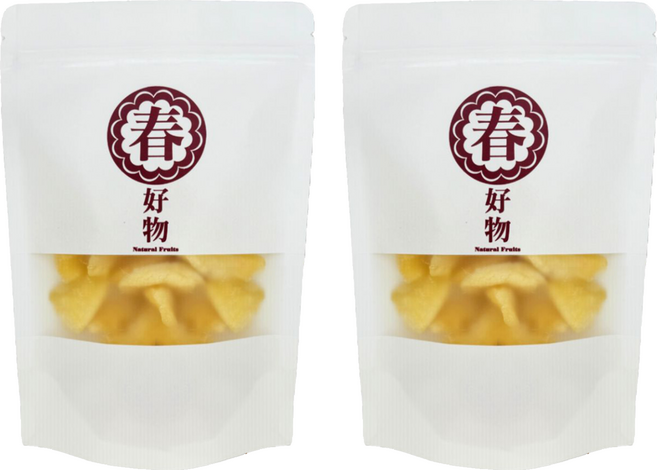 春哥好物 蘋果乾, 2個, 180g