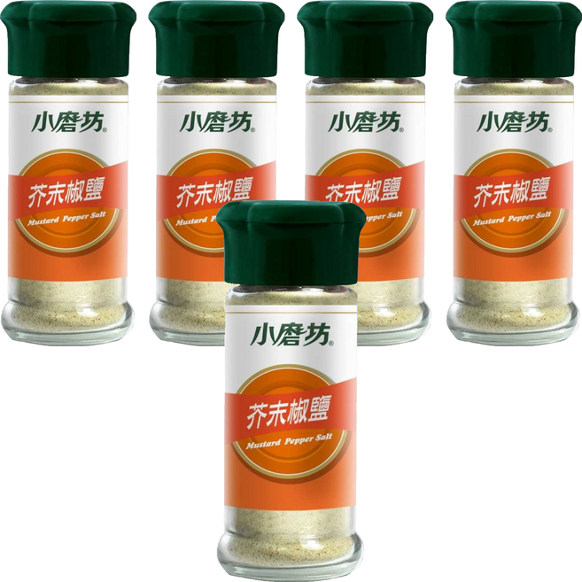 小磨坊 芥末椒鹽, 43g, 5個