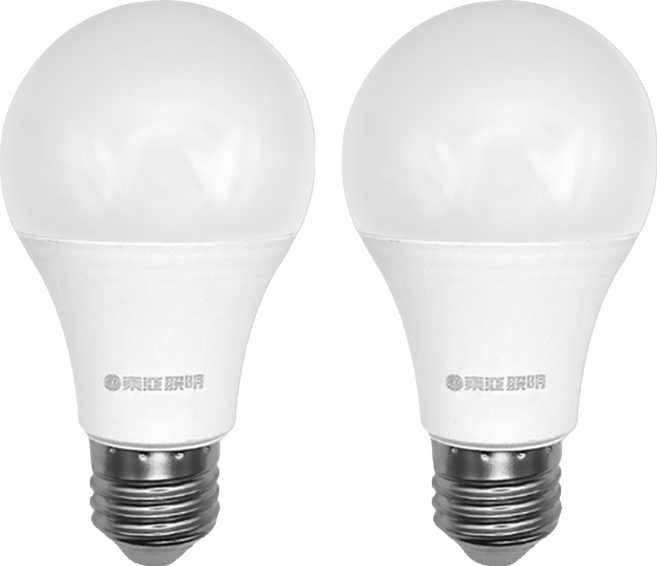 TOA 東亞照明 全電壓LED球泡燈 台灣製 16W E27 3000K, 2個, 燈泡色