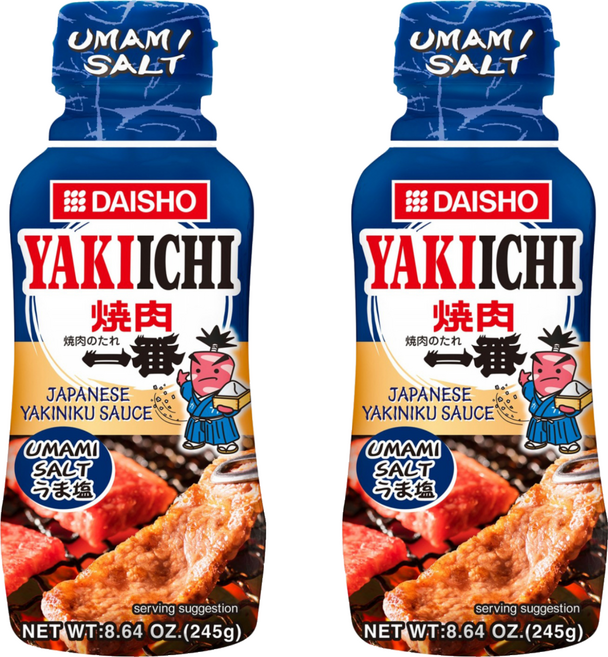 DAISHO 大逸昌 YAKIICHI 燒肉一番 鹽味烤肉醬, 245g, 2個