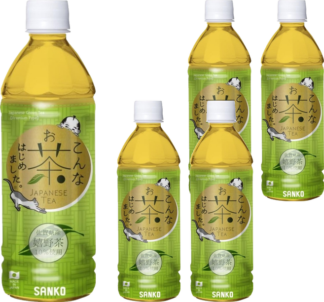 日本 SANKO 嬉野茶葉 旨味綠茶, 500ml, 5個