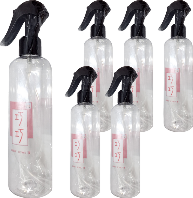 BEER BEAR 皮久熊 巧巧 MINI噴槍 260ml, 黑色 + 透明色, 6個