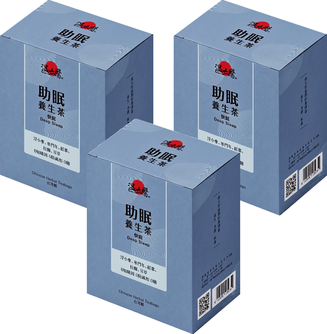溫太醫 助眠養生茶, 5g, 3套, 10個裝