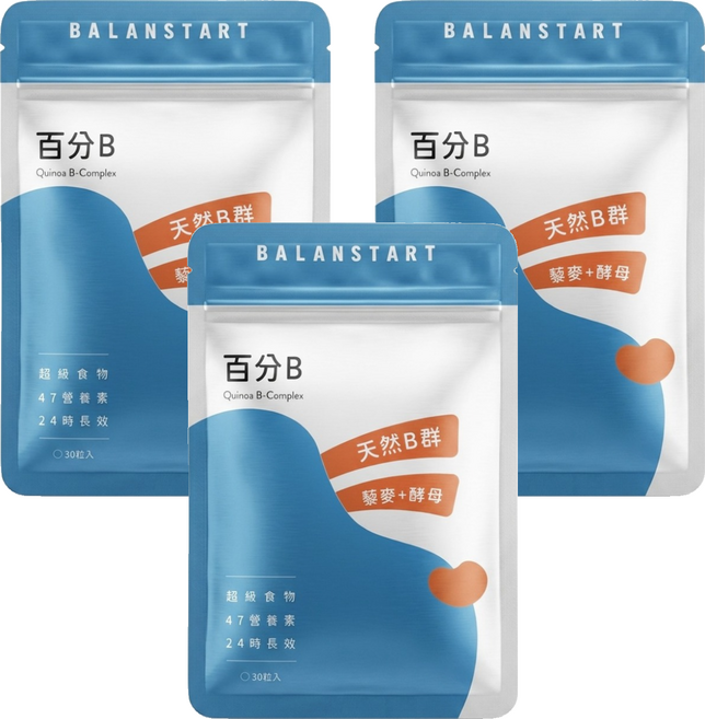 永豐 人可和 百分B素食膠囊 330mg, 3個, 30顆