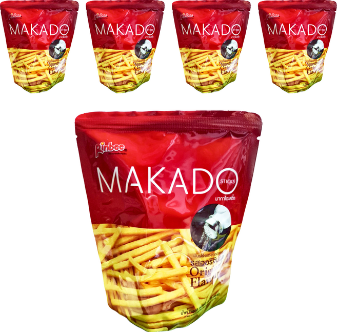 MAKADO 麥卡多 薯條 鹽味 紅袋, 24g, 5包