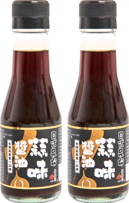 蒜蒜屋 日式昆布蒜味醬油, 140ml, 2瓶